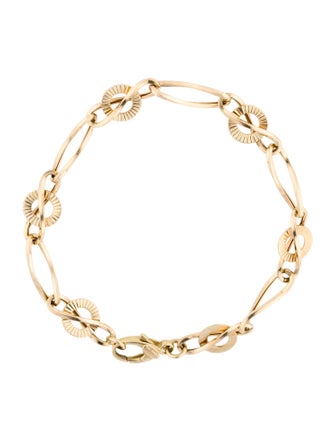 Bracelet 14K Infinity Link Bracelet