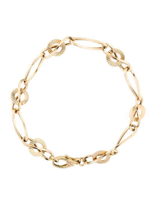 Bracelet 14K Infinity Link Bracelet