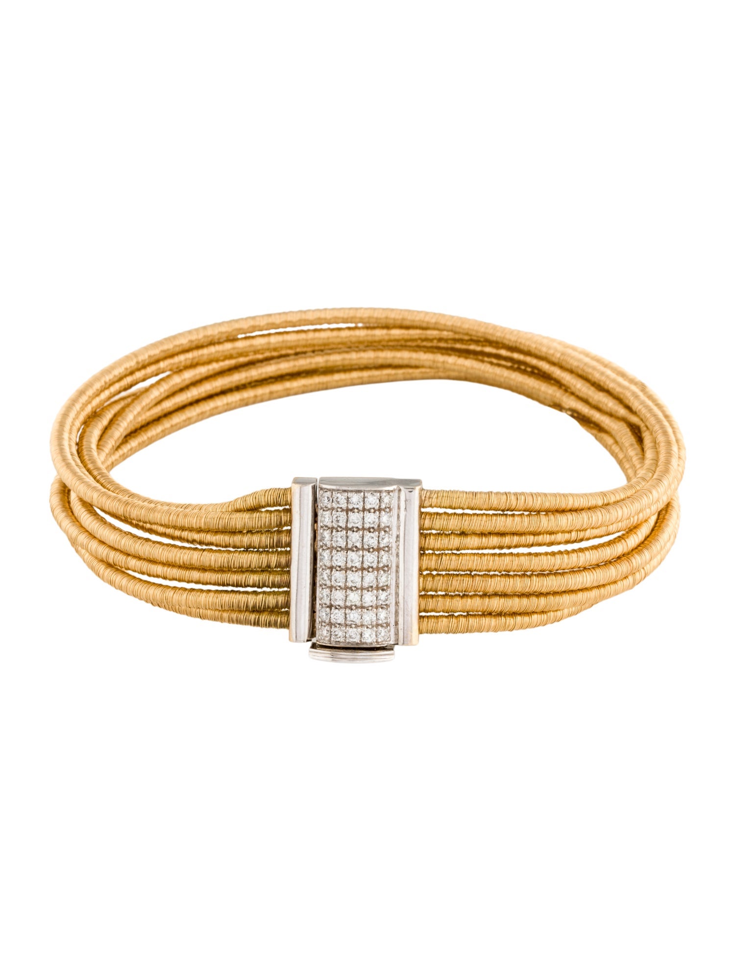 Bracelet 18K Diamond Multistrand