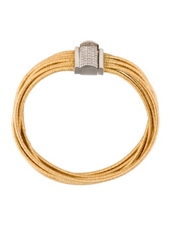 Bracelet 18K Diamond Multistrand Bracelet