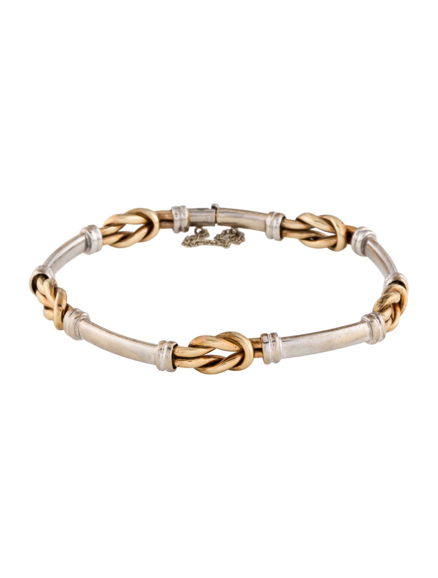 Bracelet 14K Two Tone Bracelet
