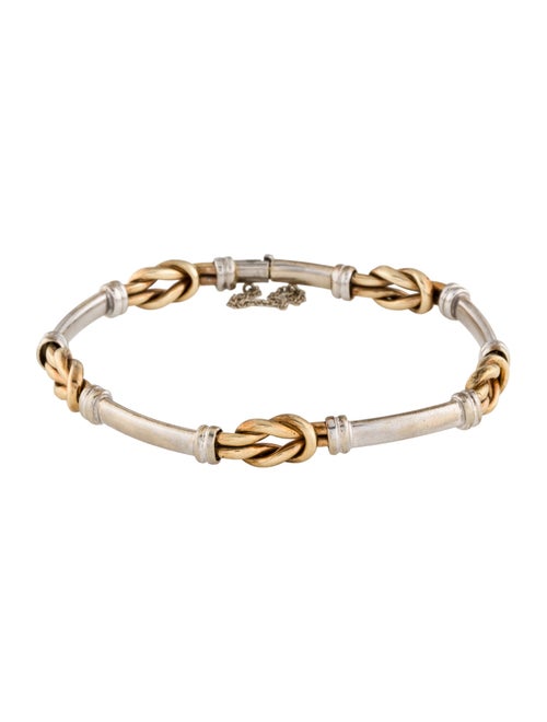 Bracelet 14K Two Tone Bracelet