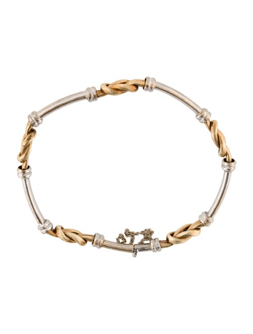 Bracelet 14K Two Tone Bracelet