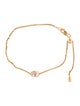 Bracelet 10K Morganite Chain Link Bracelet