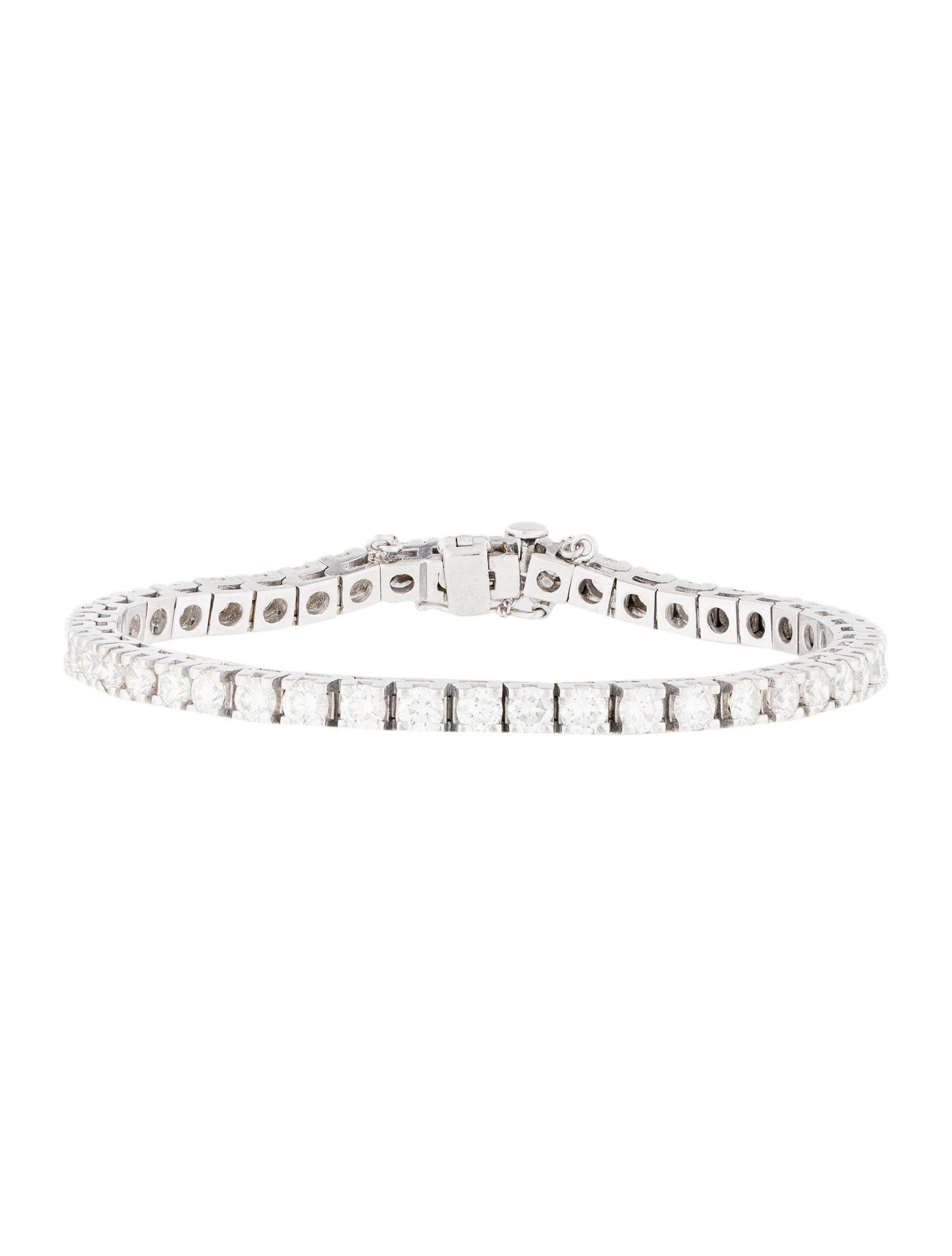 Bracelet 14K 7.65ctw Diamond Tennis Link