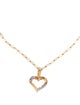Bracelet 14K Diamond Heart Charm Bracelet