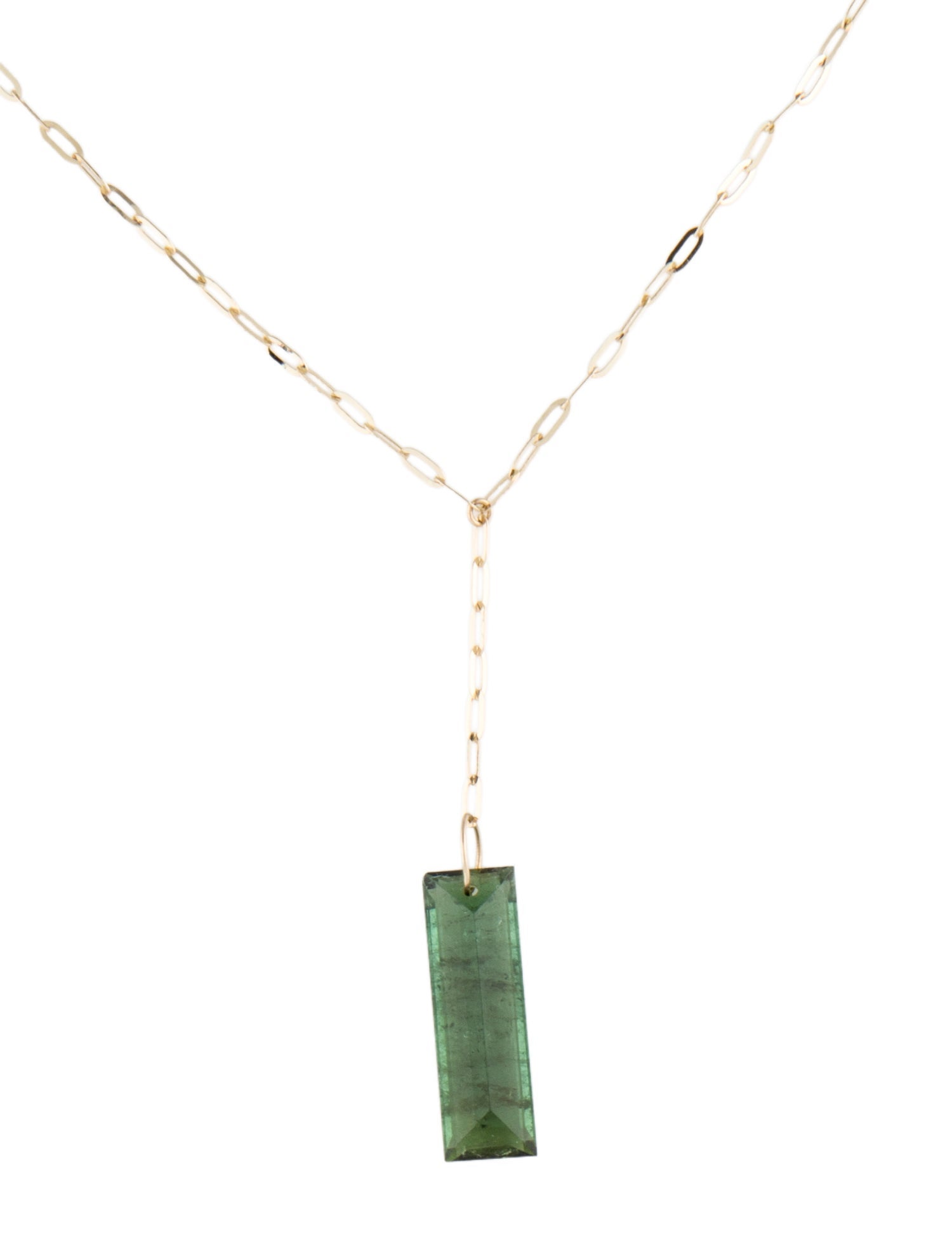 Bracelet 14K Tourmaline Pendant Necklace