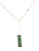 Bracelet 14K Tourmaline Pendant Necklace