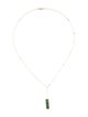 Bracelet 14K Tourmaline Pendant Necklace