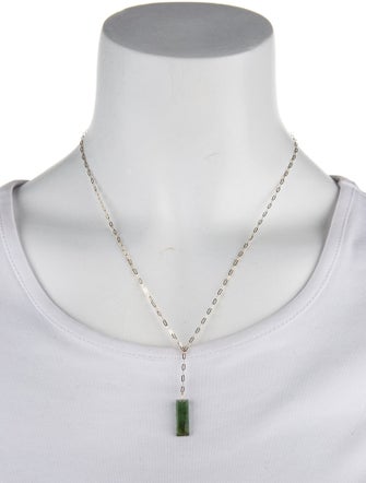 Bracelet 14K Tourmaline Pendant Necklace