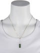 Bracelet 14K Tourmaline Pendant Necklace
