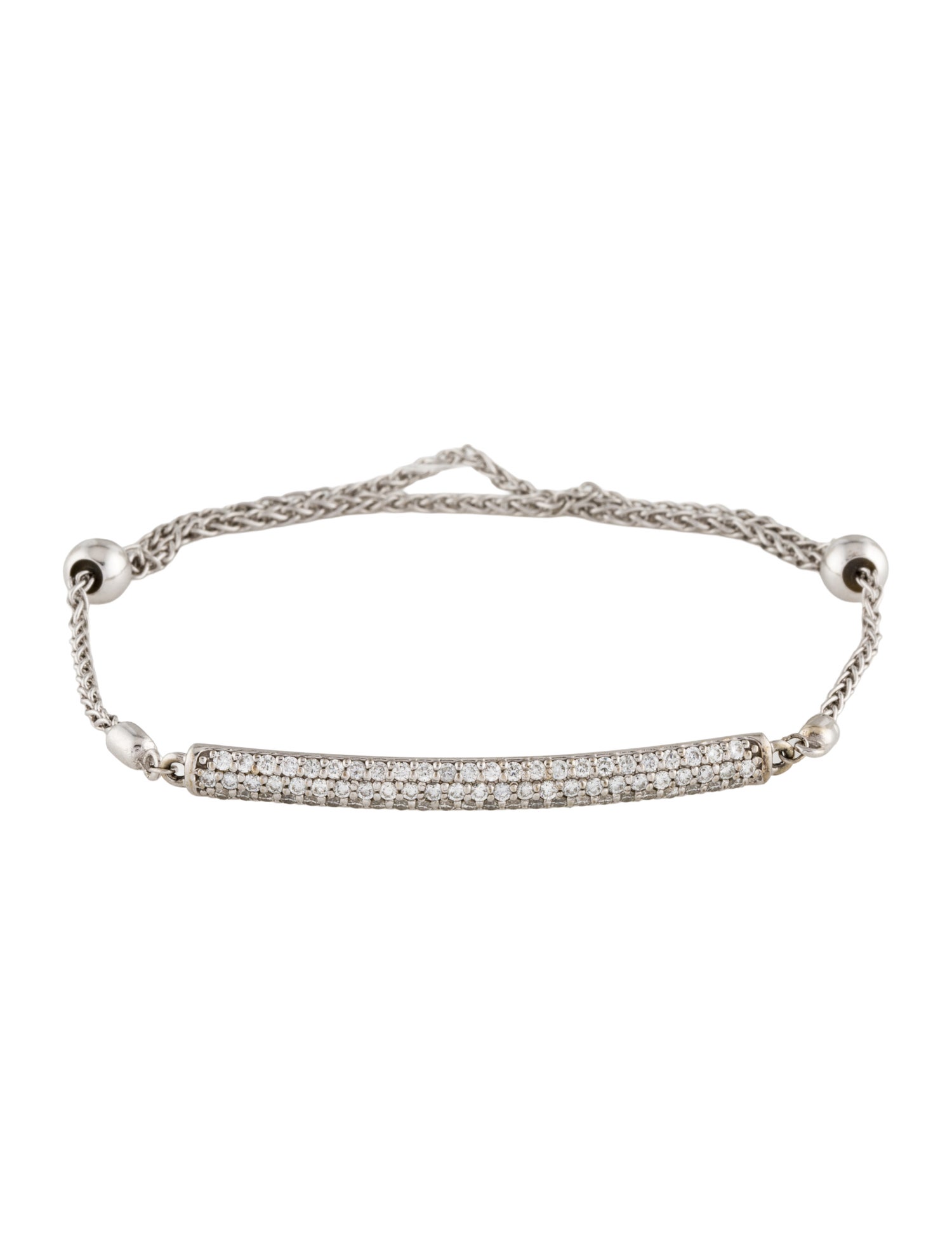 Bracelet 14K Diamond Bar