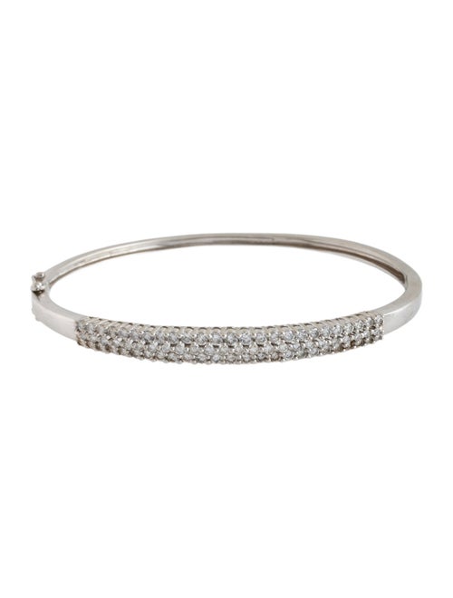 Bracelet 14k 2.90CT Diamond Bangle Bracelet