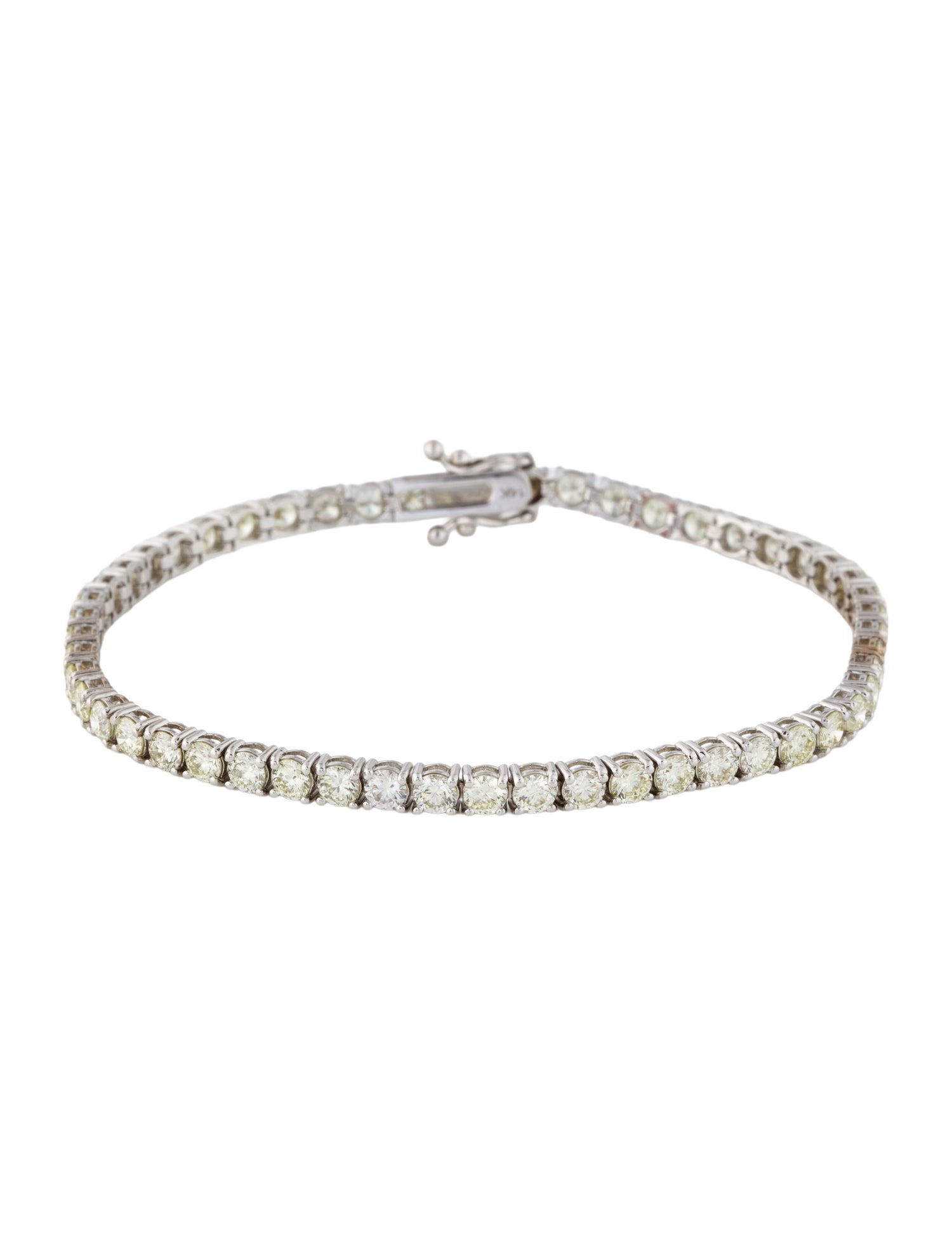 Bracelet 14K 6.20ctw Diamond Tennis