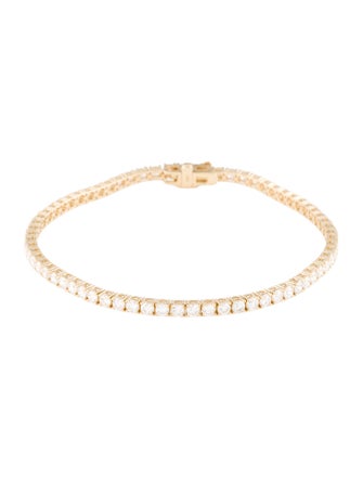 Bracelet 14K 4.00ctw Lab-Grown Diamond Tennis Bracelet