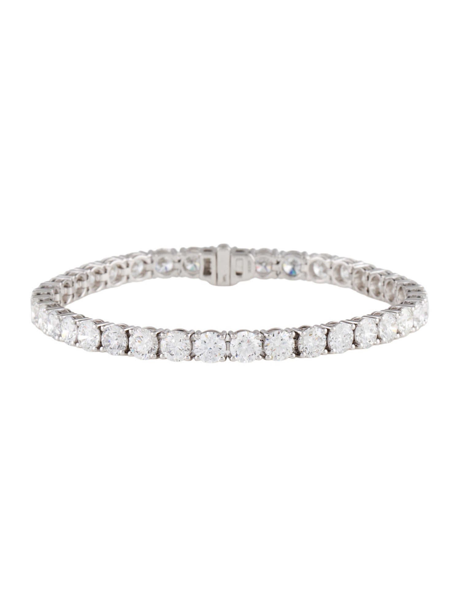 Bracelet 14K 15.80ctw Lab-Grown Diamond Tennis