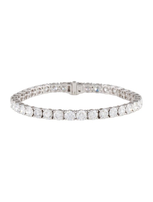 Bracelet 14K 15.80ctw Lab-Grown Diamond Tennis Bracelet