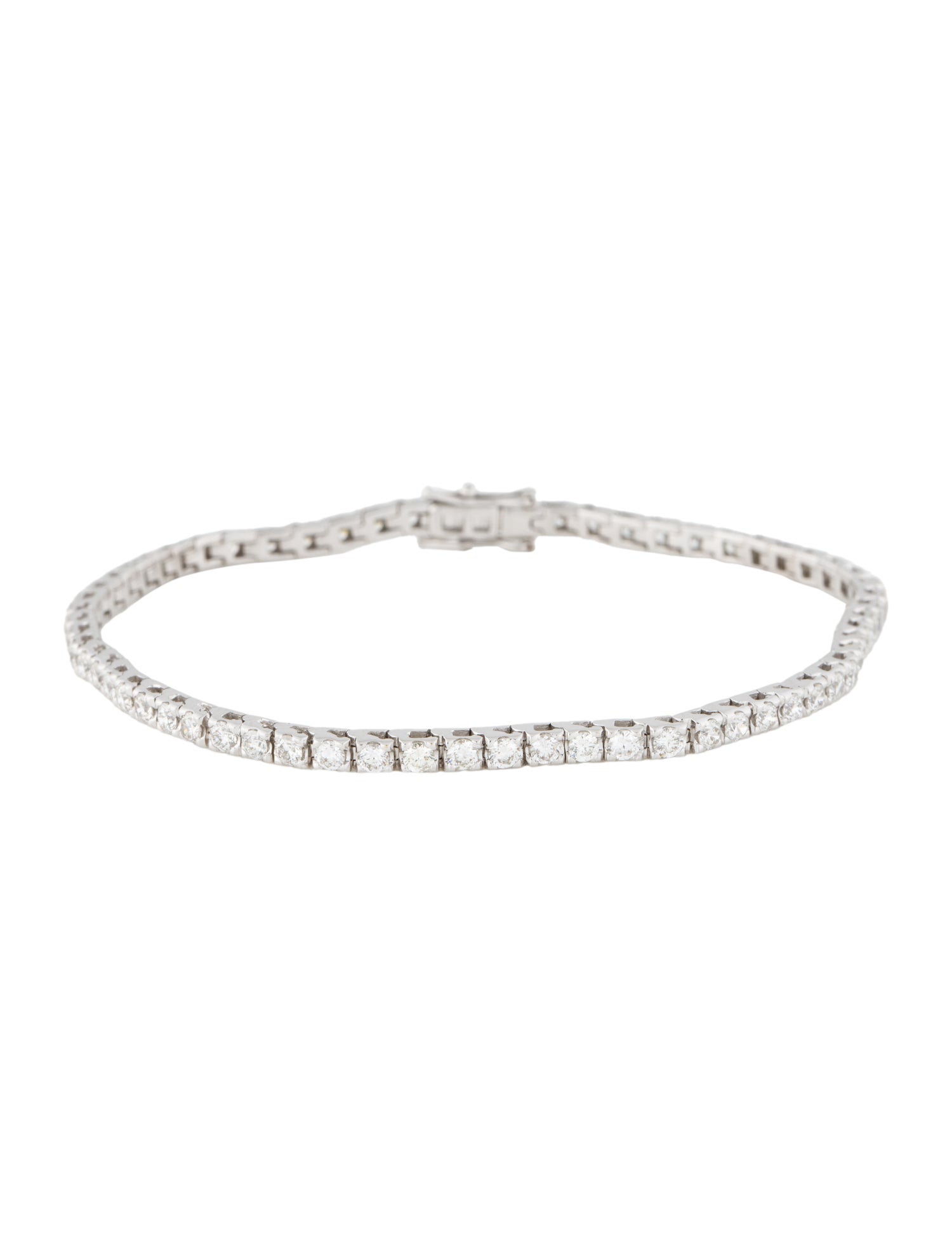 Bracelet 14K 2.56ctw Diamond Tennis Link Bracelet