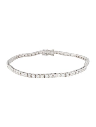 Bracelet 14K 2.56ctw Diamond Tennis Link Bracelet