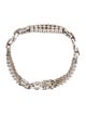 Bracelet 18K 2.60ctw Diamond & Sapphire Art Deco Link Bracelet