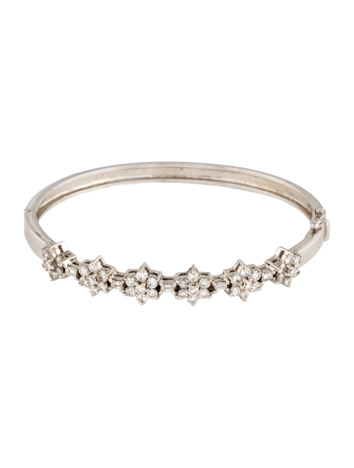 Bracelet 18K 1.61ctw Diamond Bangle
