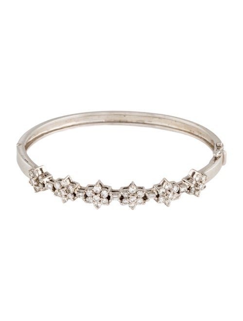 Bracelet 18K 1.61ctw Diamond Bangle Bracelet