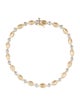 Bracelet 14K Two-Tone Diamond Station Link Bracelet