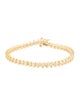 Bracelet 14K 1.85ctw Diamond S Link Bracelet