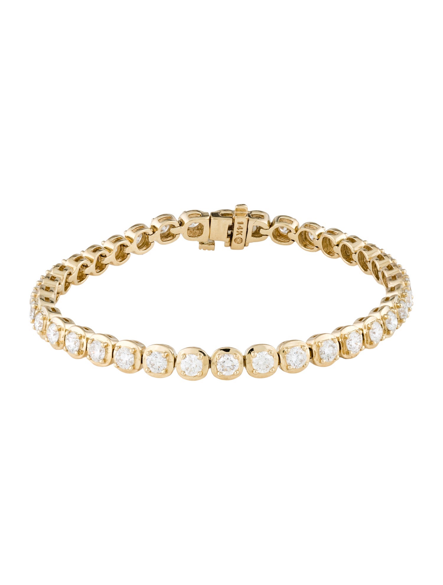 Bracelet 14K 5.00ctw Diamond Link
