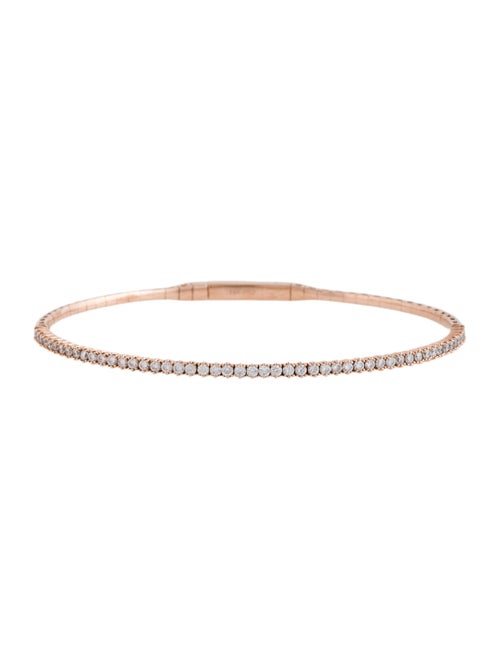 Bracelet 14K Diamond Flexible Bangle Bracelet