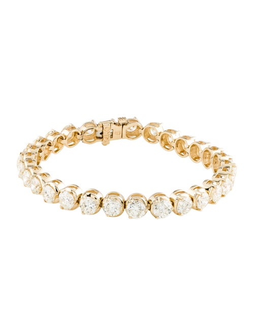 Bracelet 14K 15.00ctw Diamond Tennis Bracelet