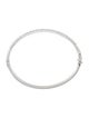 Bracelet 14K Diamond Hinged Bangle