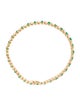 Bracelet 14K 2.10ctw Diamond & Emerald Link Bracelet