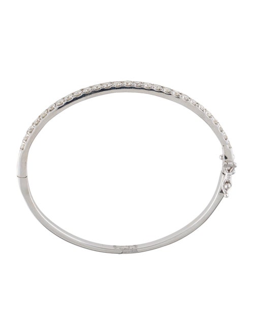Bracelet 18K 2.00ctw Diamond Hinged Bangle