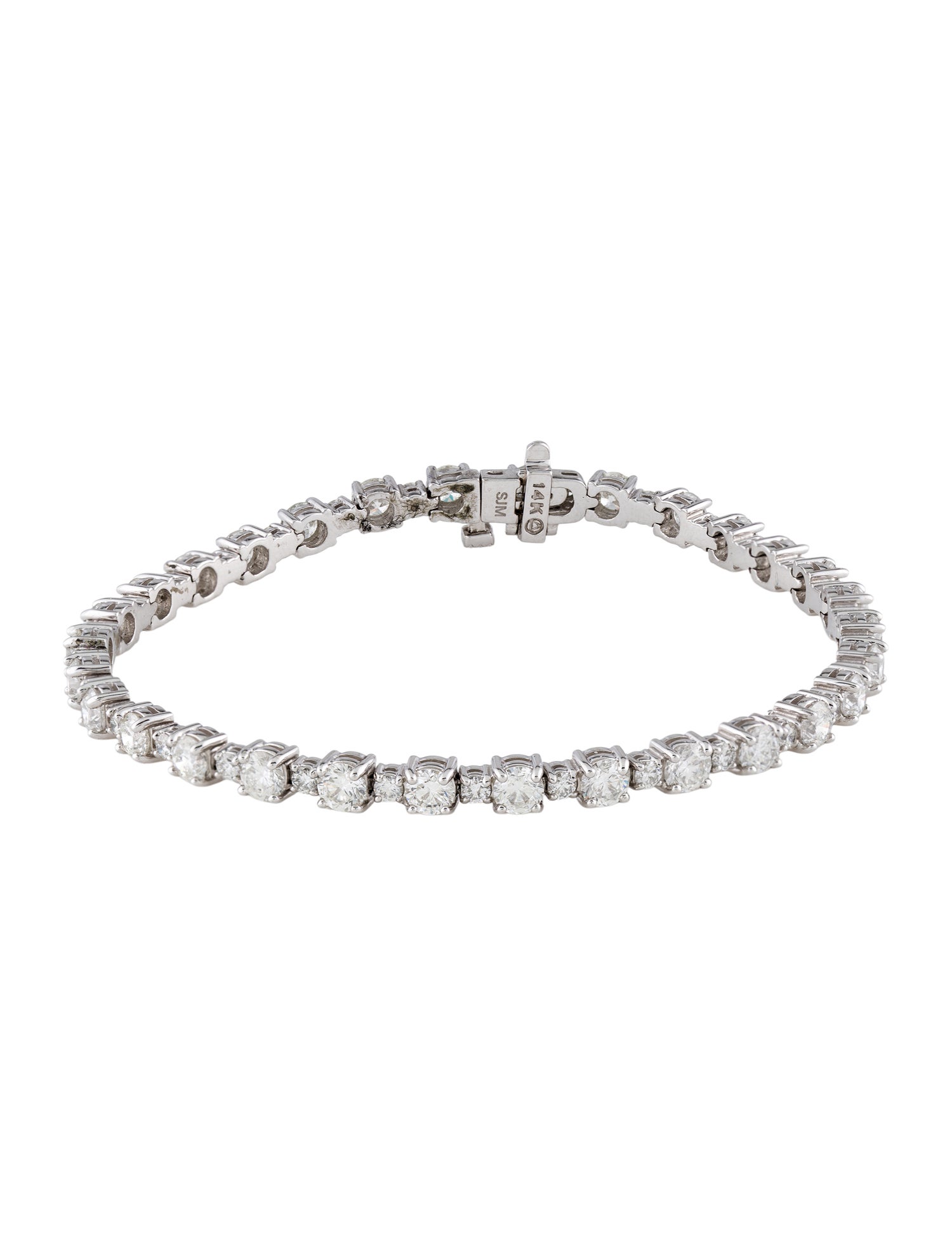Bracelet 14K 6.50ctw Diamond Link
