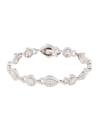 Bracelet 14K 4.60ctw Diamond Link Bracelet
