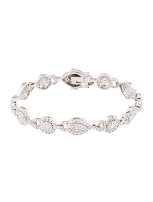 Bracelet 14K 4.60ctw Diamond Link Bracelet