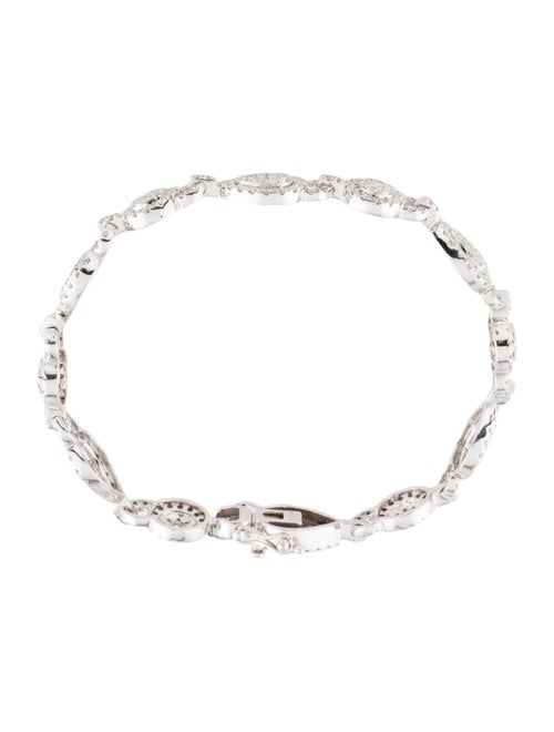 Bracelet 14K 4.60ctw Diamond Link Bracelet