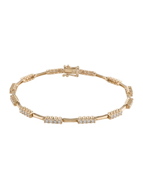 Bracelet 14K 1.00ctw Diamond Link Bracelet