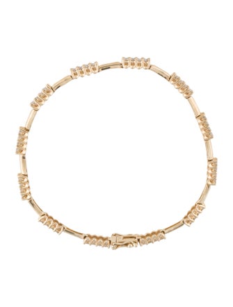 Bracelet 14K 1.00ctw Diamond Link Bracelet