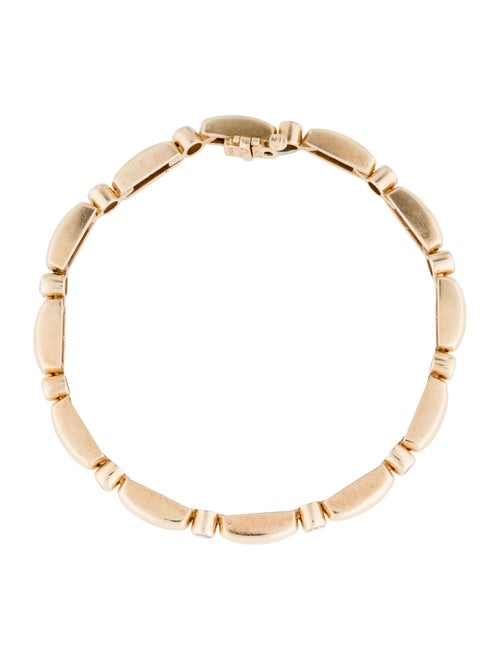 Bracelet 14K Diamond Link Bracelet