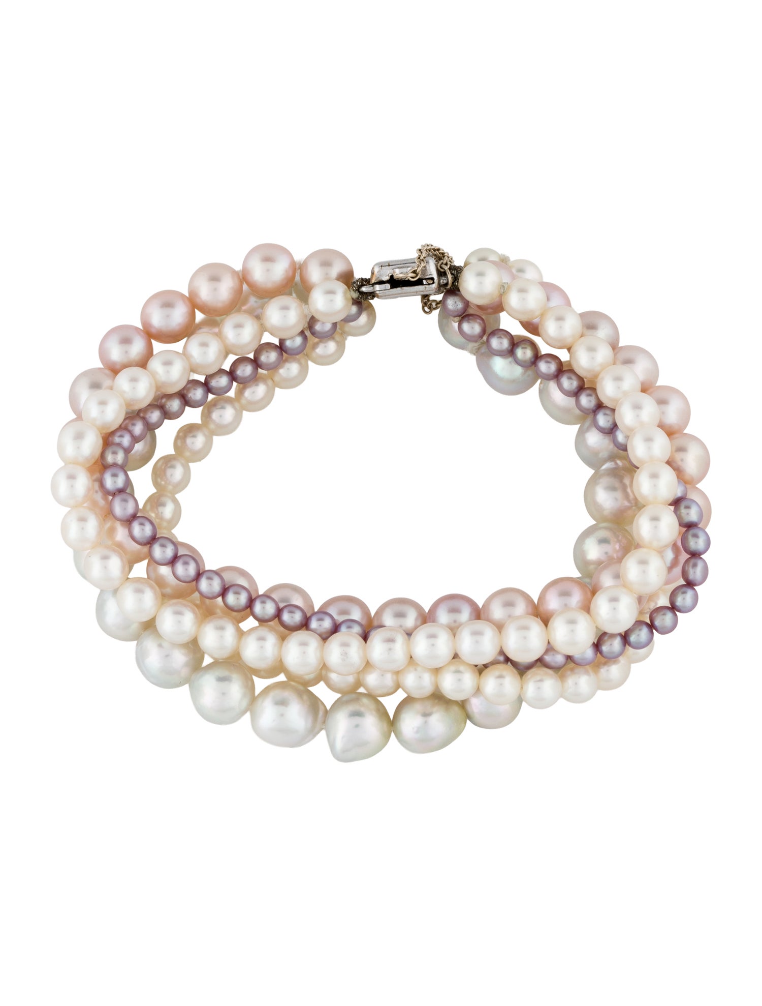 Bracelet 14K Pearl Multistrand Bracelet