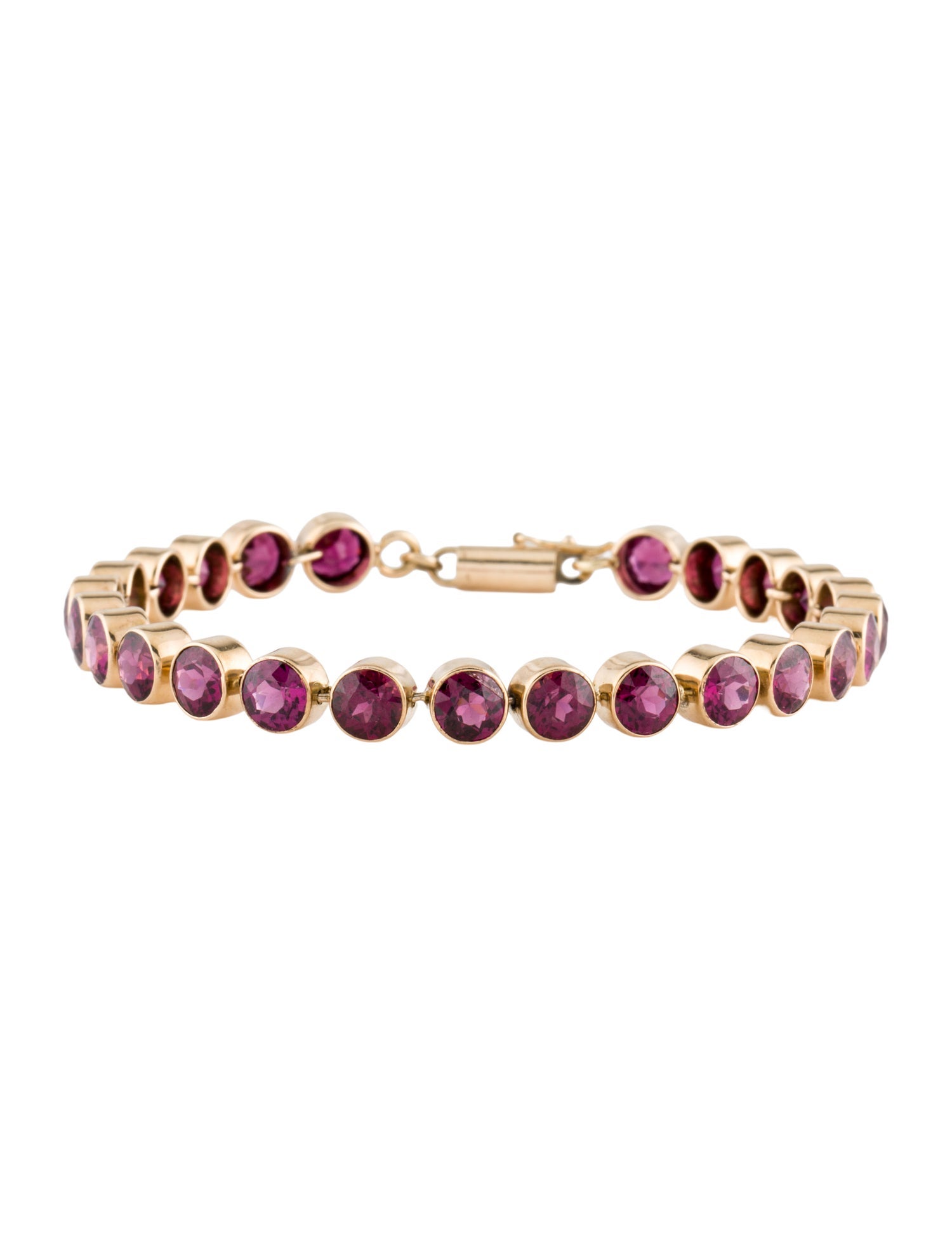 Bracelet 14K 22.00ctw Garnet