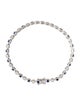 Bracelet 18K Sapphire & Diamond Line Bracelet