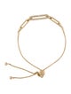 Bracelet 14k Diamond Paperclip Link Bracelet