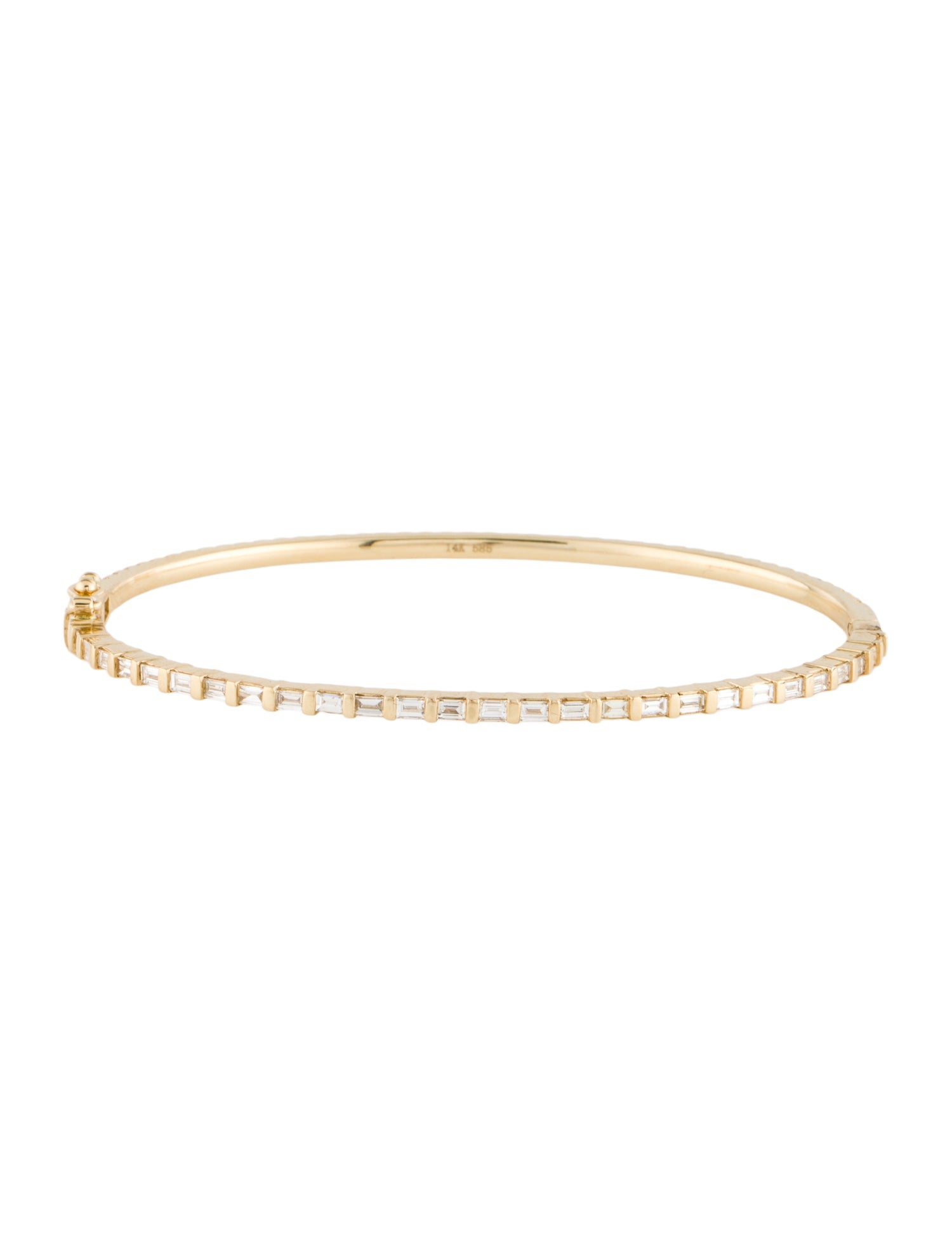 Bracelet 14K 1.02ctw Diamond Bangle
