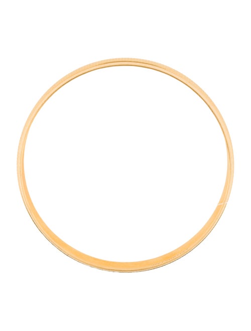 Bracelet 22K Etched Bangle Bracelet