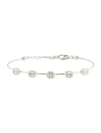 Bracelet 14K Diamond Bangle Bracelet