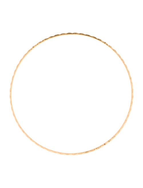 Bracelet 21K Engraved Bangle Bracelet