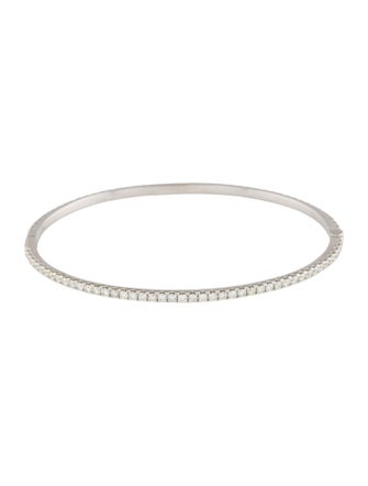 Bracelet  14K 1.78ctw Diamond Eternity Bangle